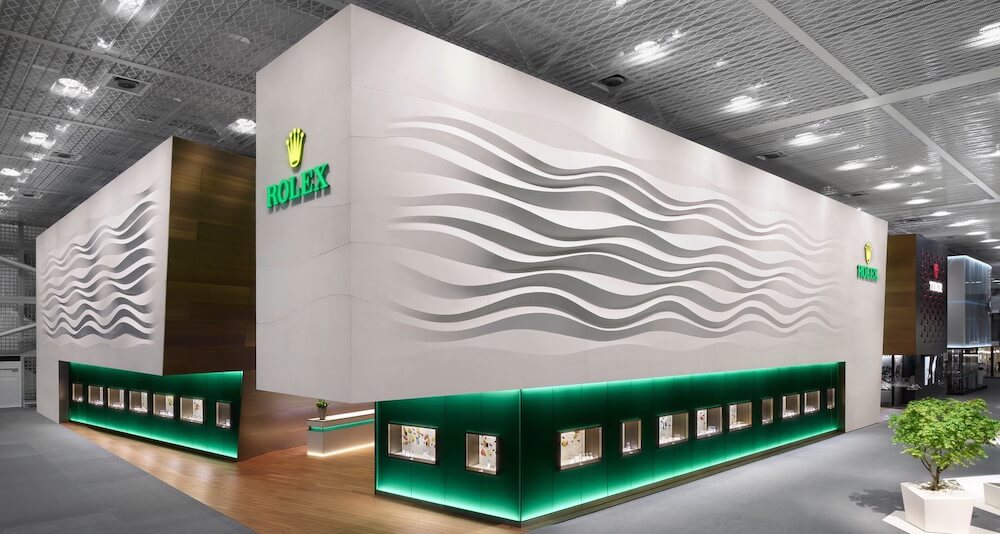 Bild von Rolex an der Baselworld