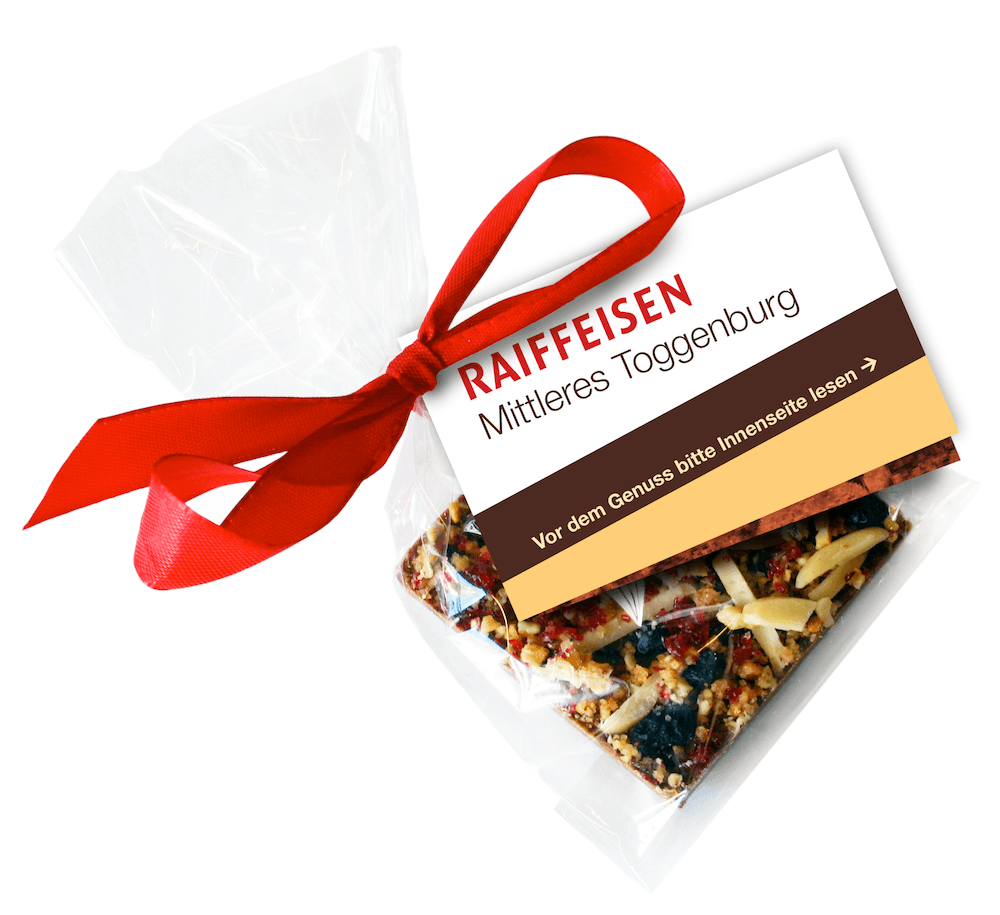 Case Bild einer Raiffeisen Schokolade