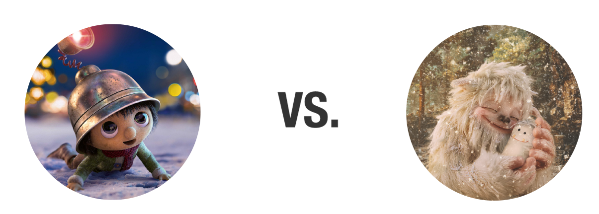 Der Migros Wichtel und das Coop Schneemonster im Neuromarketing Vergleich.